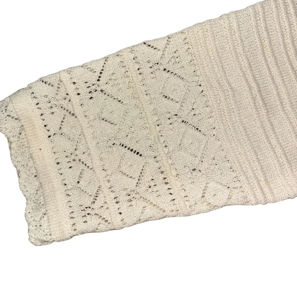 St John Collection by Marie Gray NEW with tags cream knit sweater size 12 - Picture 3 of 8